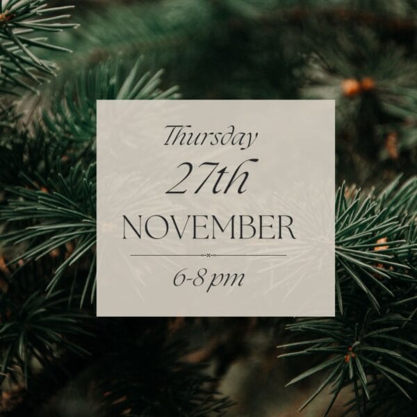 Xmas Wreath Workshop - Thursday 27th November, 6-8pm